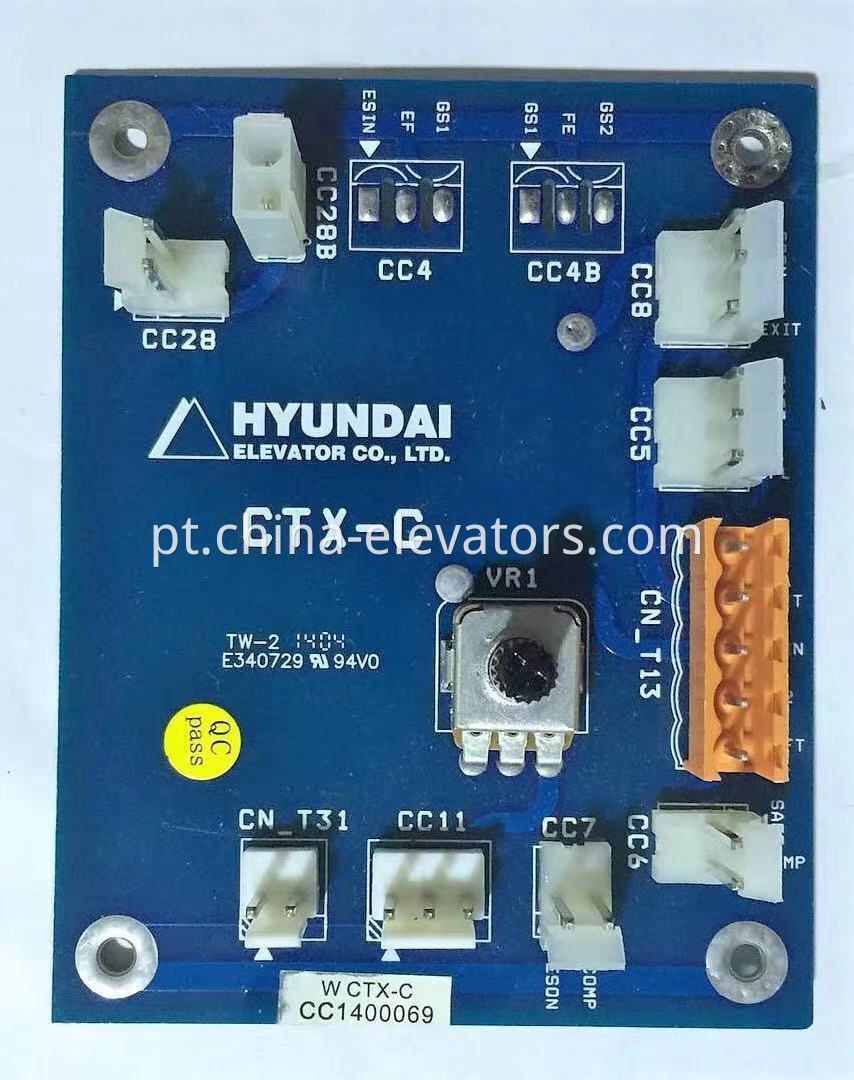 Placa CTX-C do elevador Hyundai Hyundai Elevator CTX-C Board